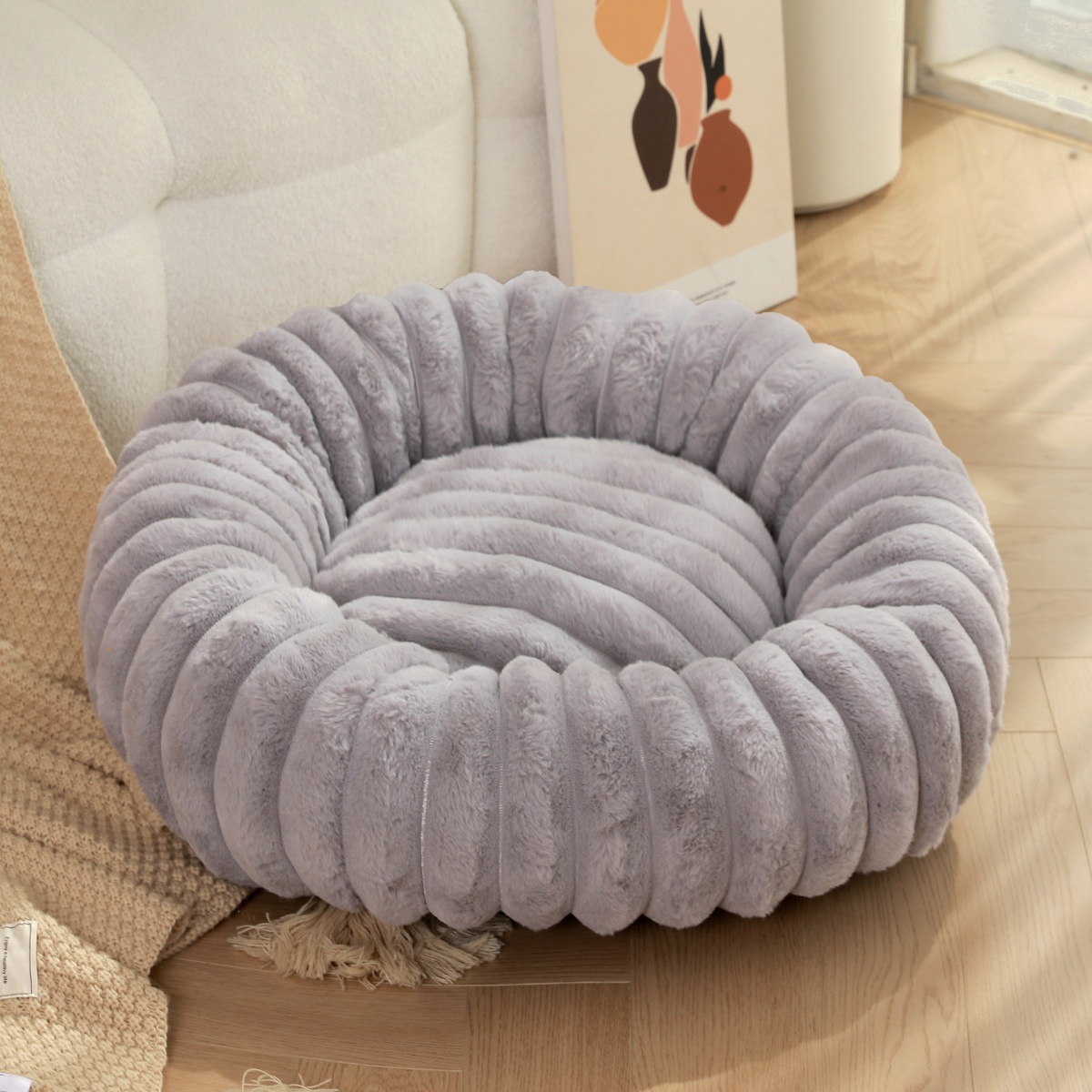 Calming Dog Bed - 40-80 cm Soffici animali domestici Letti