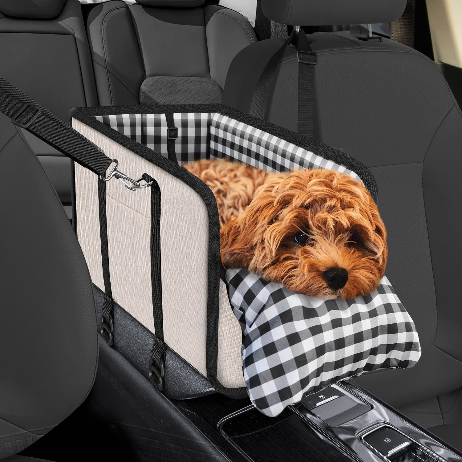 Calming Dog Bed - Seggiolino Auto Portatile per Cani di