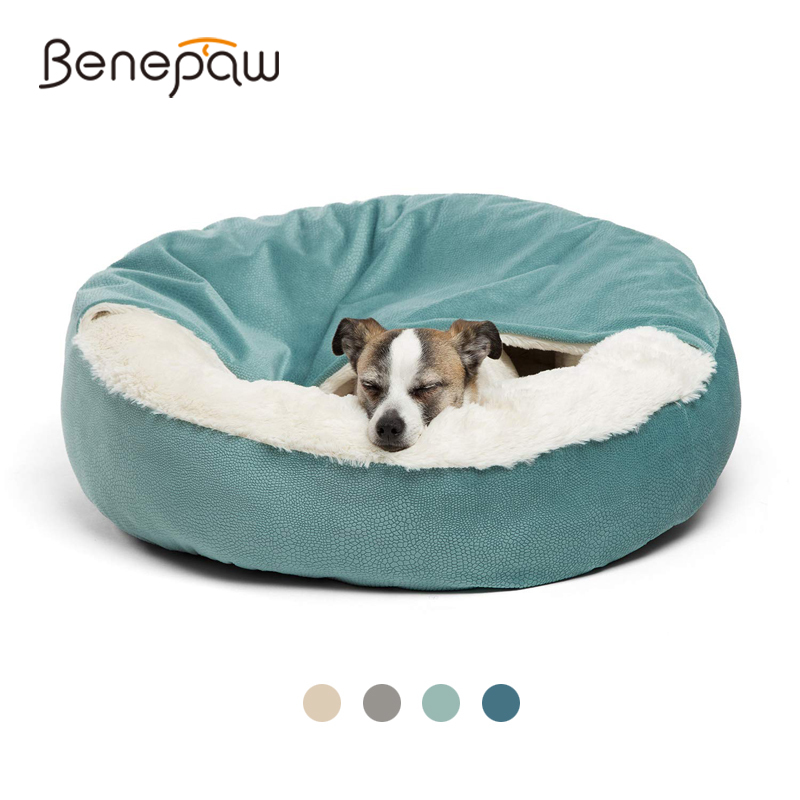 Calming Dog Bed - Lettino per cani ortopedico Benepaw con