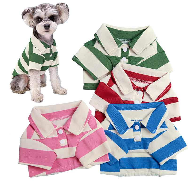 Pet Supplies Co - Maglietta Polo per Cani, Abbigliamento Estivo