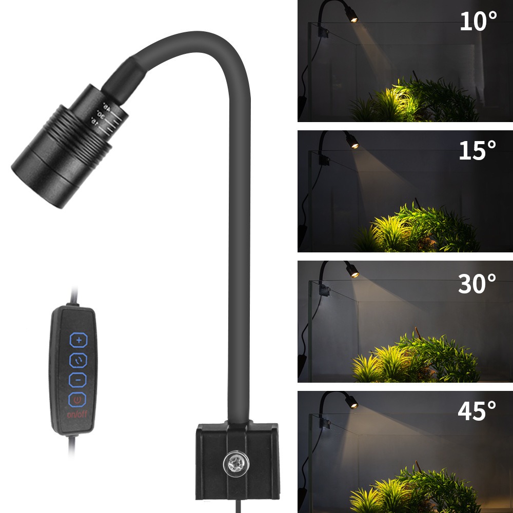 Pet Supplies Pet Shop - Lampada LED Super Sottile per Acquario,