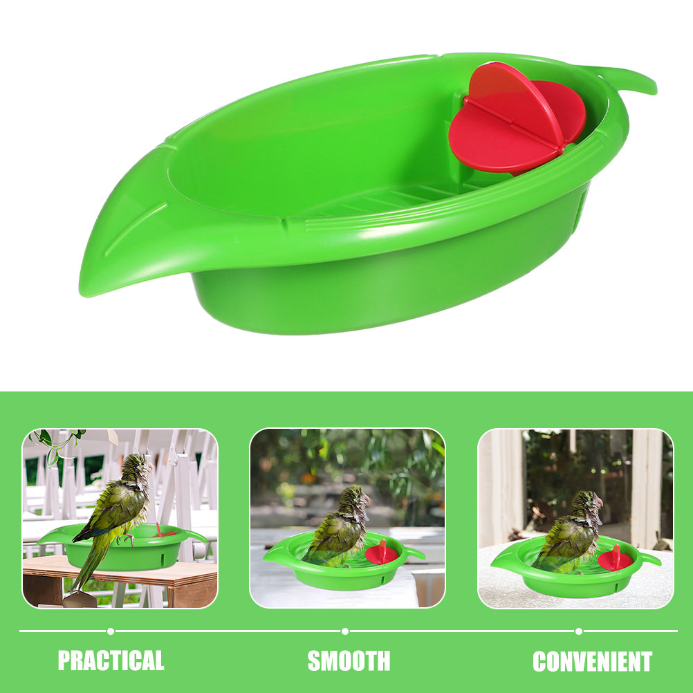 2 Pezzi Vaschetta da Bagno in  - Bird Cage Parrot recensione e prezzo