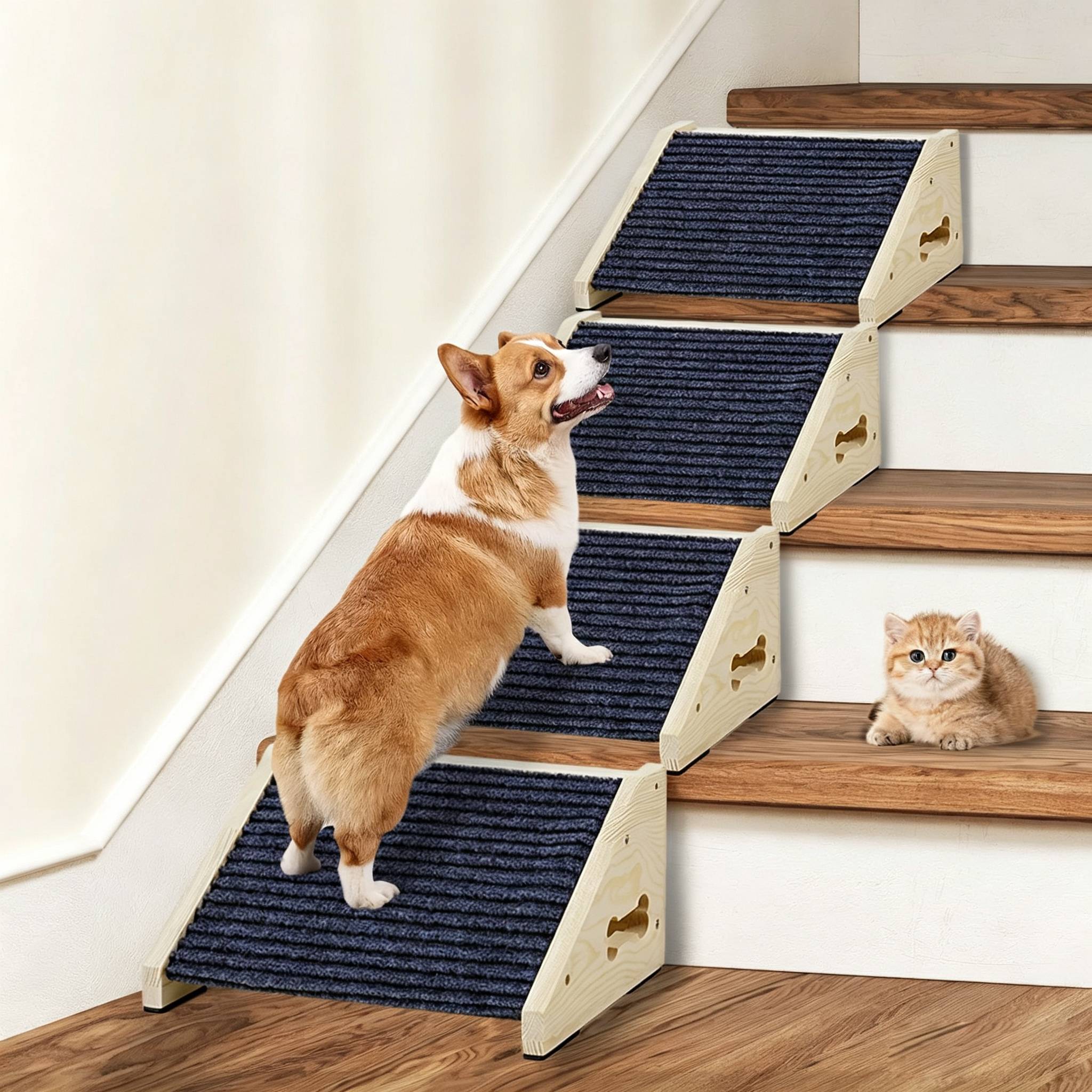 Rampe e scale in legno antisci - Calming Dog Bed recensione e prezzo
