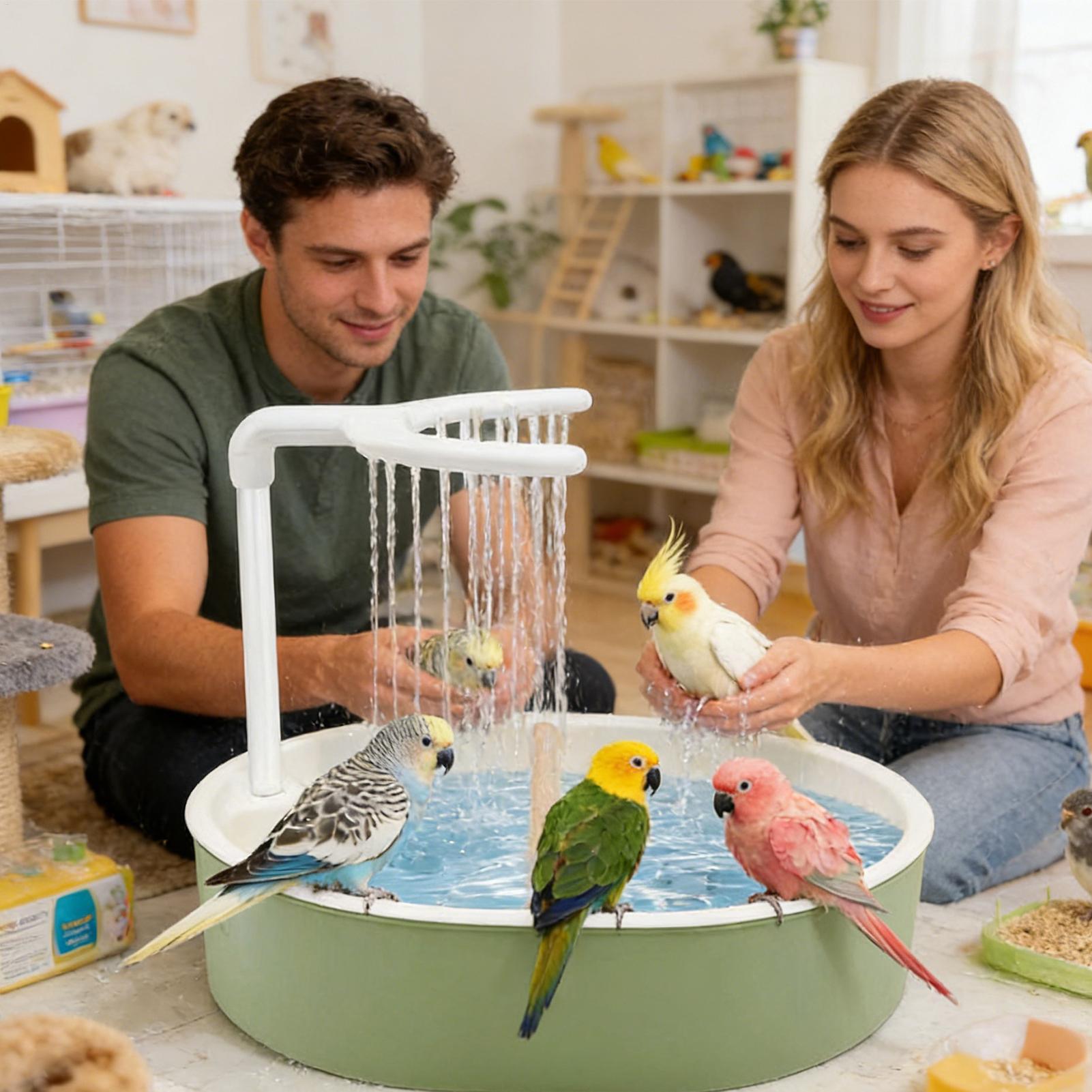 Vasca Automatica per Uccelli d - Bird Cage Parrot recensione e prezzo