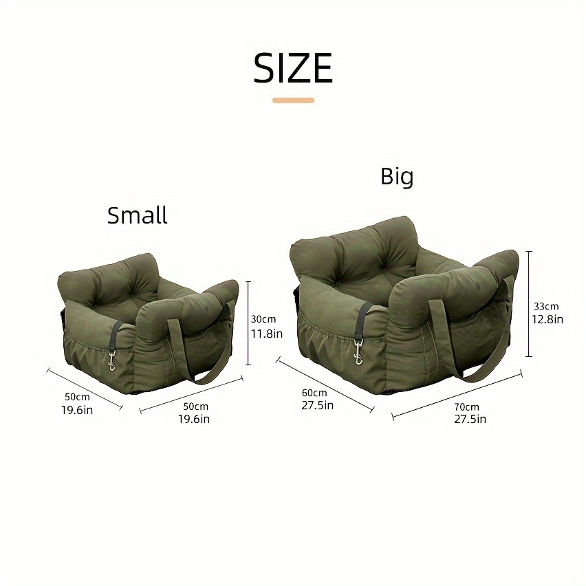 Sedile Auto per Cani con Cintu - Calming Dog Bed recensione e prezzo