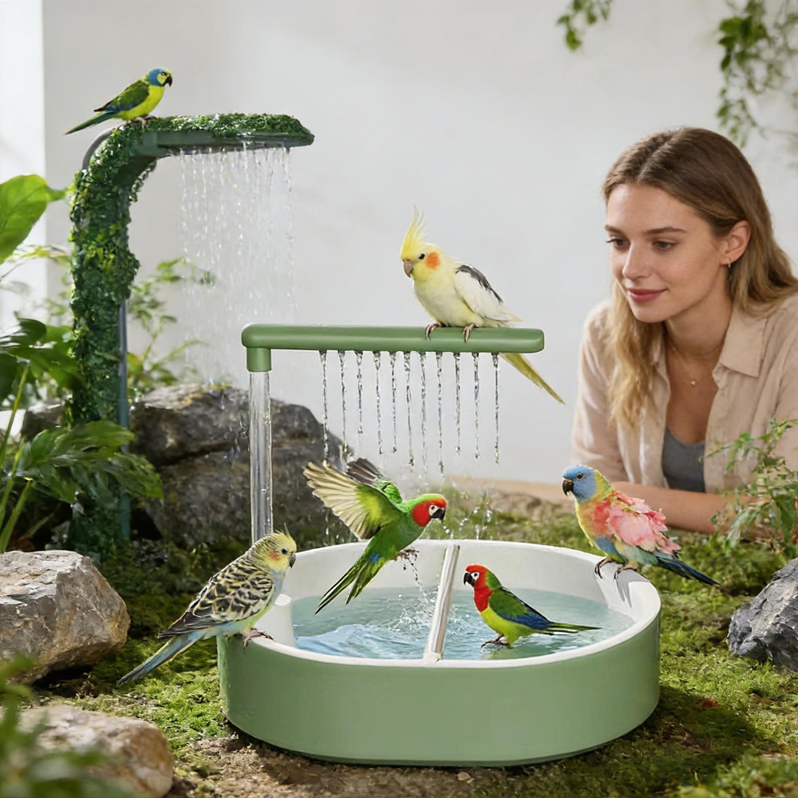 Vasca da Bagno Automatica per  - Bird Cage Parrot recensione e prezzo