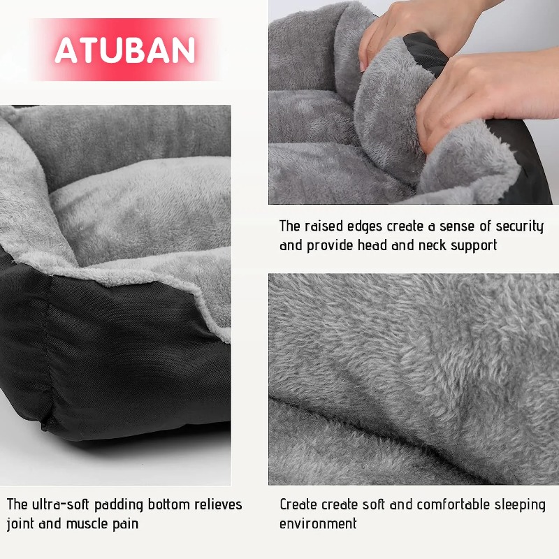 Cuccia Morbida Quadrata Grande - Calming Dog Bed recensione e prezzo